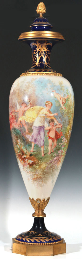 Early 20th Century Sevres Type Vase