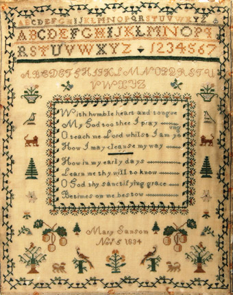 Early 19th C Samplers