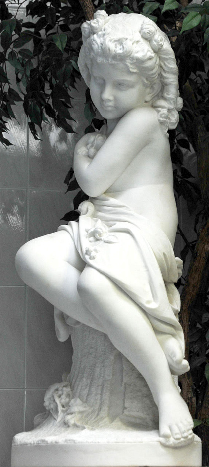 Raffaello Romanelli (1856-1928) Marble Sculptures