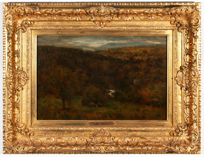George Inness (1825‑1894),Blue Ridge Orange Mountain N.J.