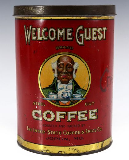 A Collection of Rare Coffee Tins