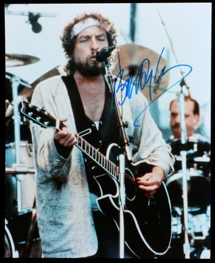 Bob Dylan Signed Photograph
