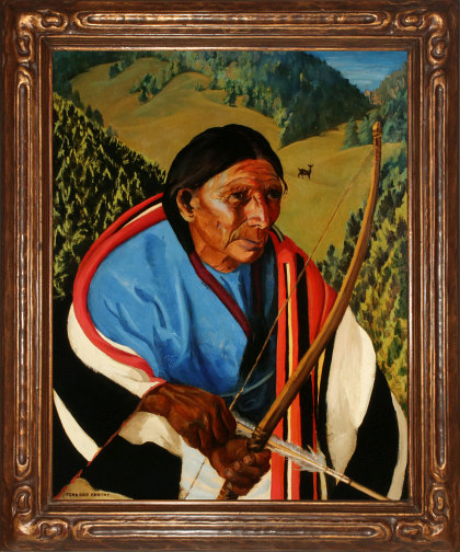 Elizabeth Knecht (1888‑1979) Oils in Fine Taos School Framing