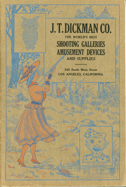 A Collection of Shooting Gallery Trade Catalogs and Ephemera