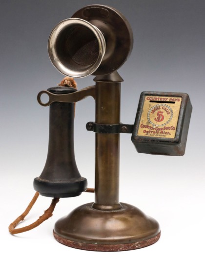 Candlestick Phone with Paybox