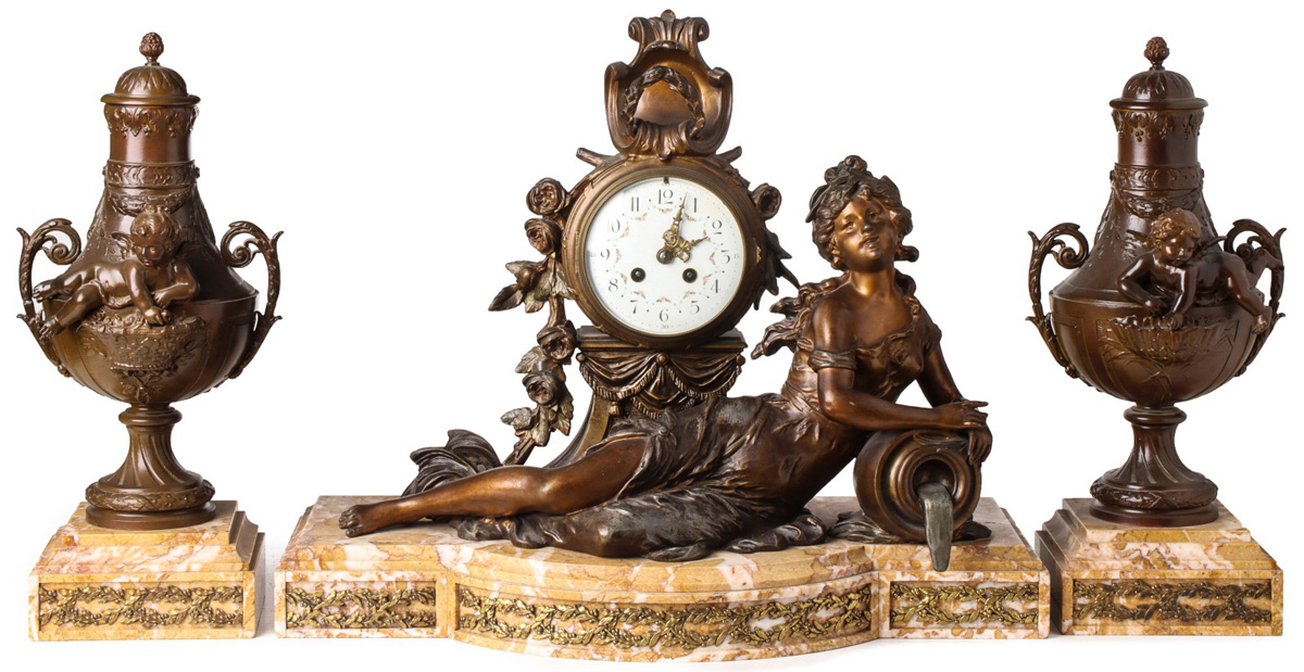 Fine French Clock Sets