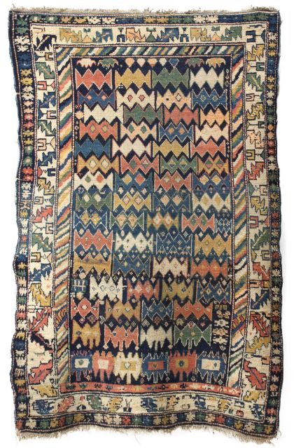 Unusual Antique Caucasian Rugs