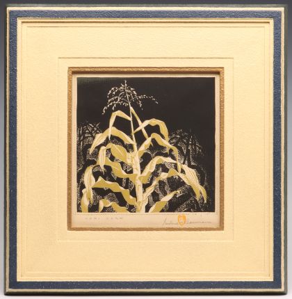 Gustave Baumann (1881‑1971) Hopi Corn, Frame Made by the Artist