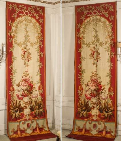 Several Aubusson Tapestries