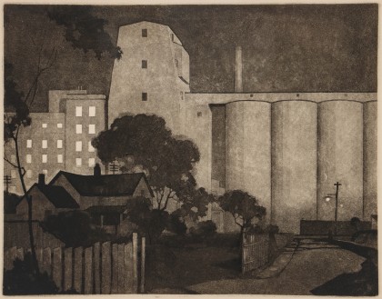 Charles Capps Aquatint Inscribed to Doel Reed