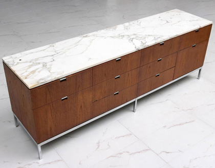 Knoll Credenza with Marble