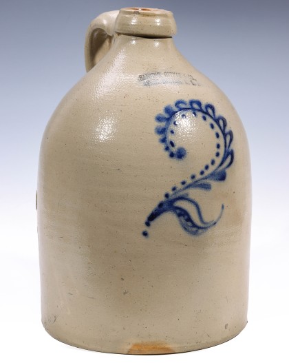 Blue Decorated Stoneware and other 19th Century American Pottery