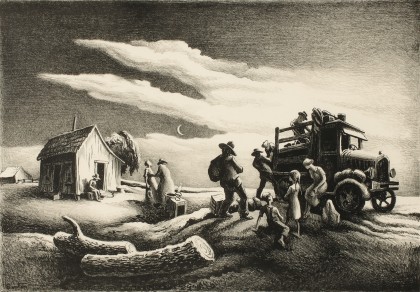 From a Collection of Thirty Thomas Hart Benton Lithographs, Fifteen of these will be offered in this February Collection Auction Series
