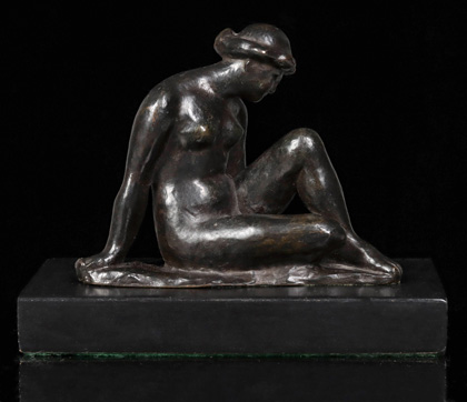 Aristide Maillol French (1861‑1944) Bronze with marks of Alexis Rudier Fondeur, Paris