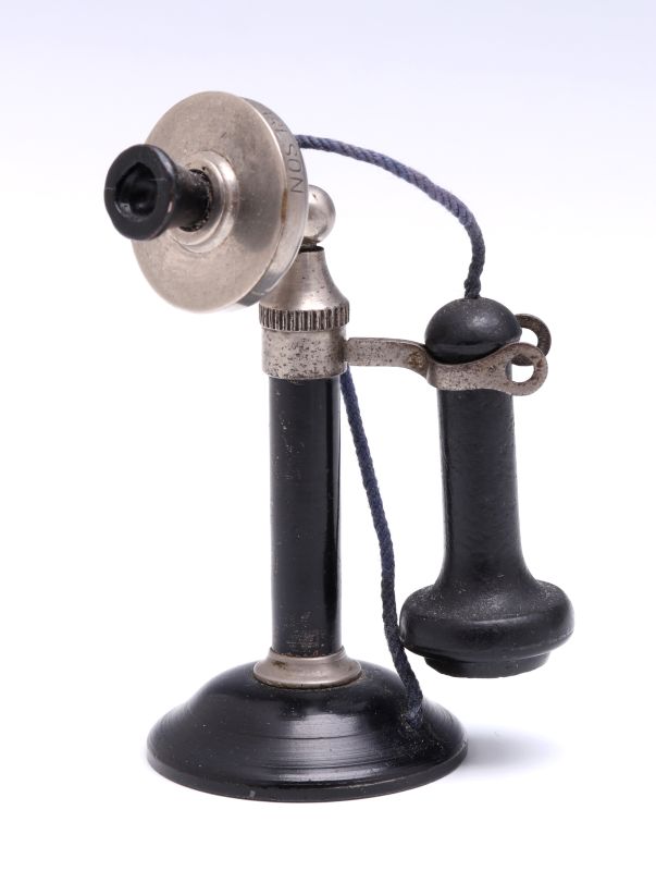 A CIRCA 1900 MINIATURE STROMBERG CARLSON TELEPHONE