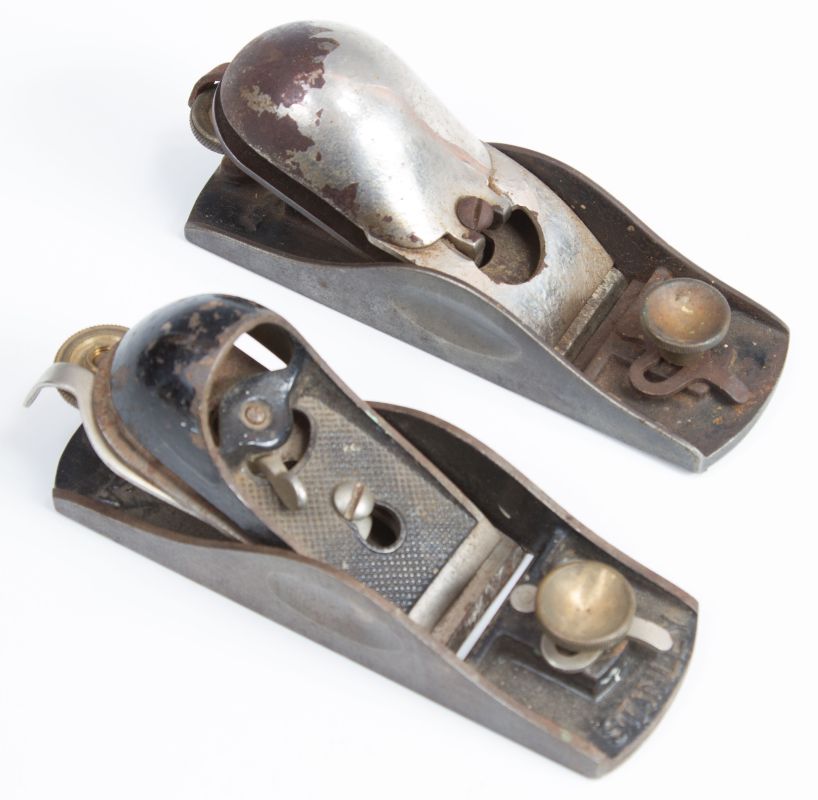 A STANLEY NO. 18 TYPE 6 KNUCKLE JOINT BLOCK PLANE
