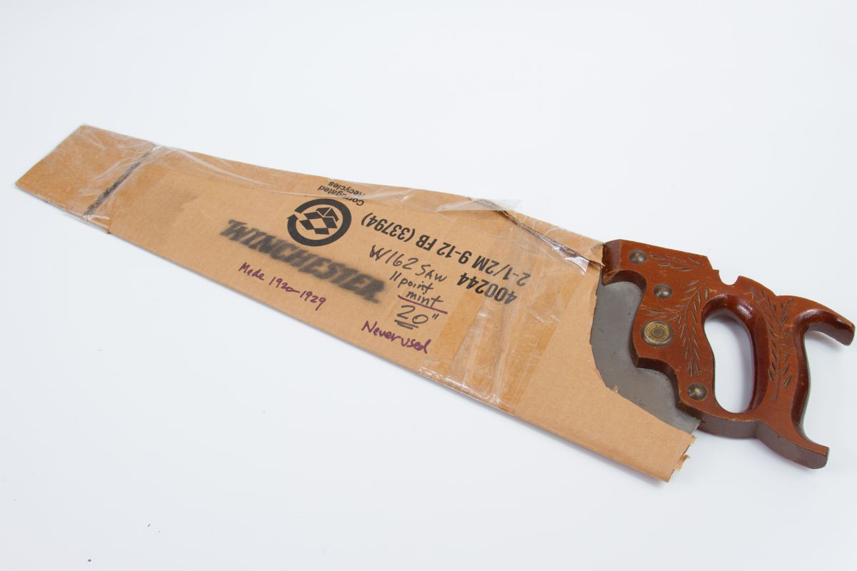 A VINTAGE WINCHESTER NO. 10 HAND SAW