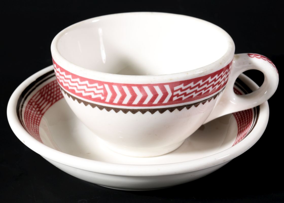 SANTA FE RR MIMBRENO FRUIT BOWL AND COFFEE CUP