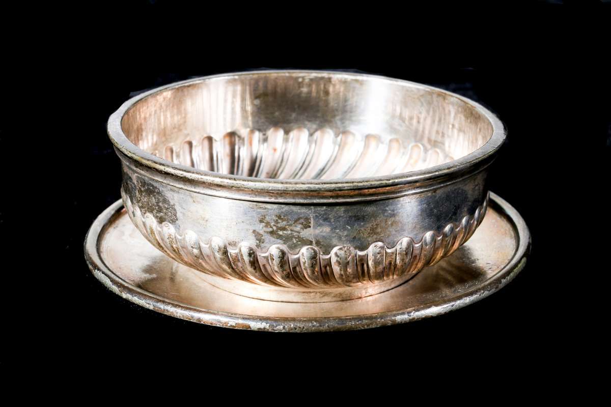 AT&SF SANTA FE FINGER BOWL WITH UNDERPLATE