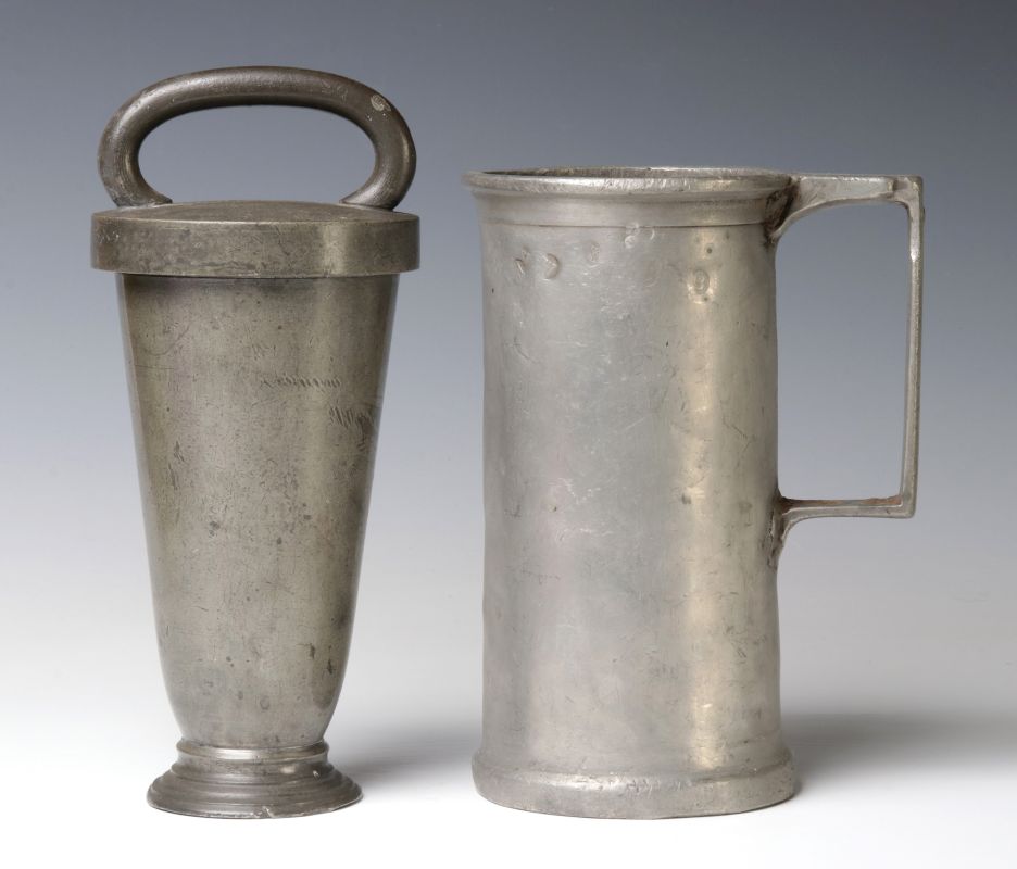 ENGLISH AND CONTINENTAL PEWTER HOLLOW WARE