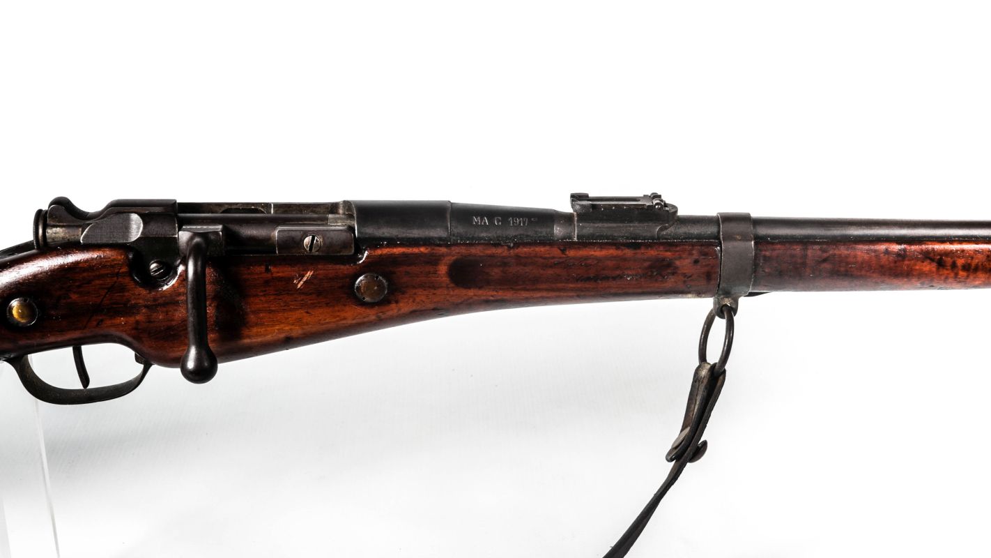 FRENCH M1907/15 RIFLE MODIFIED TO A CARBINE