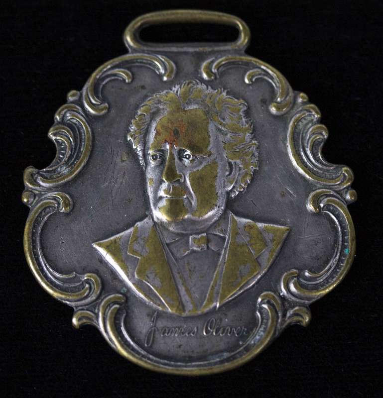 JAMES OLIVER CHILLED PLOW ADVERTISING TRIBUTE FOB