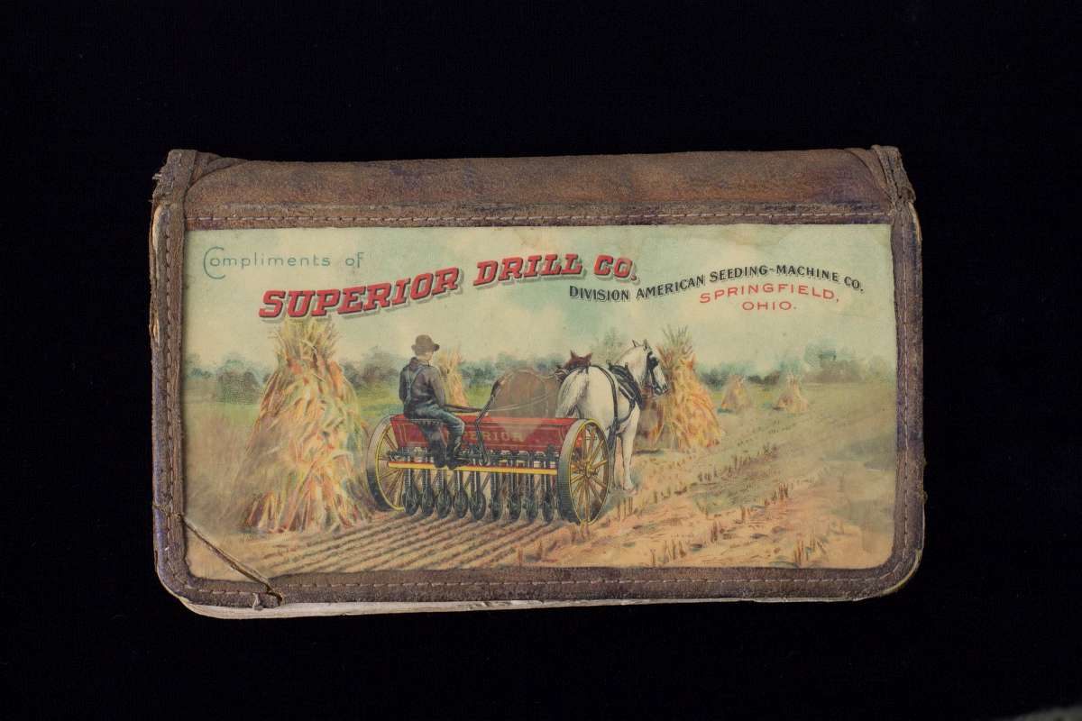 1906 SUPERIOR DRILL CO FARM MACHINERY ADVERTISING