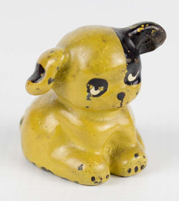 'ST. LOUIS PUP' ADVTG PAPERWEIGHT ATTRIB HUBLEY