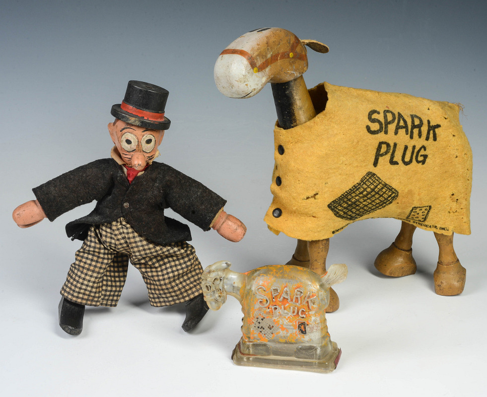 BARNEY GOOGLE AND SPARK PLUG COLLECTIBLES C. 1925