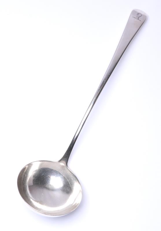 A 1794 LONDON STERLING SILVER PUNCH LADLE