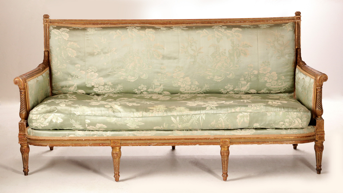 AN EARLY 20TH CENTURY LOUIS XIV STYLE SOFA 