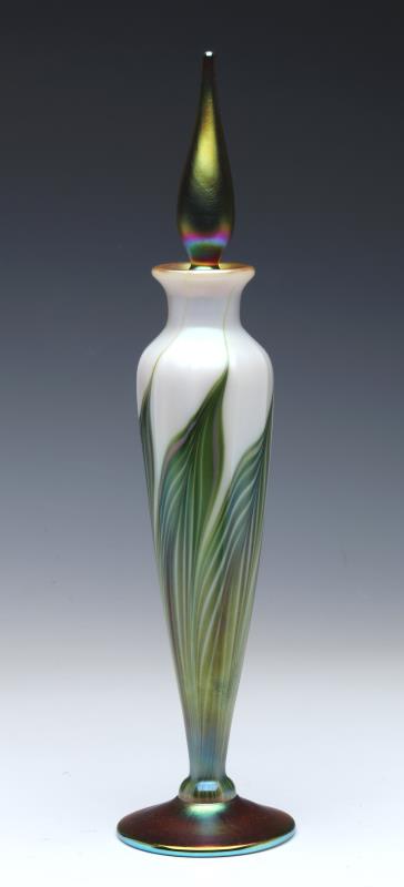 A LUNDBERG STUDIOS PULLED FEATHER SCENT BOTTLE