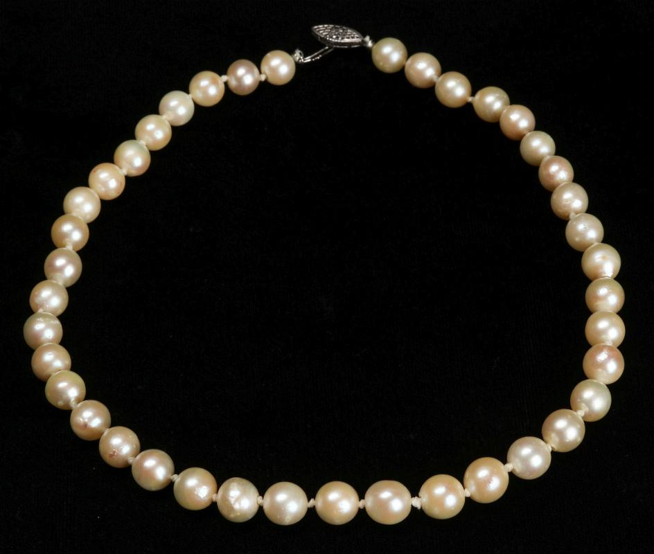 A STRAND OF CULTURED PEARLS