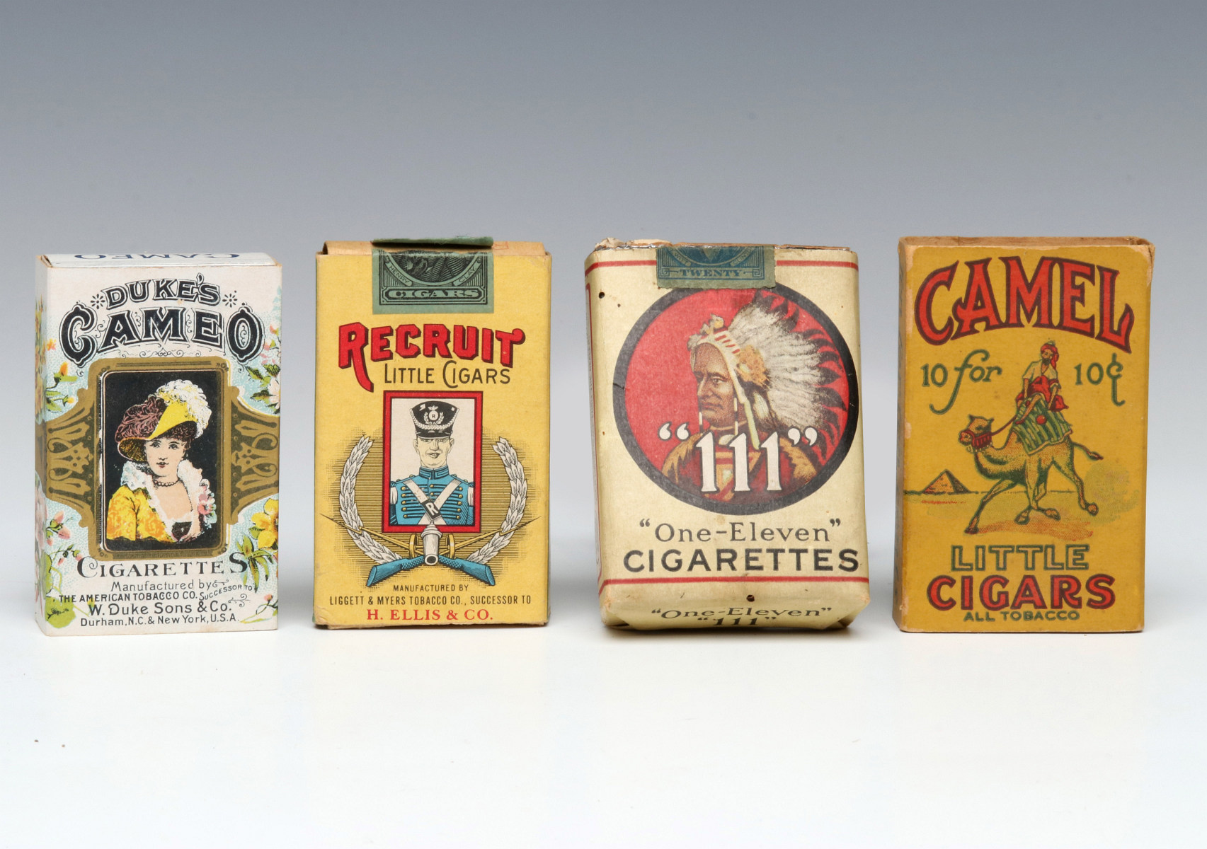 A COLLECTION OF CIGARETTE AND CIGAR SOFT PACKS
