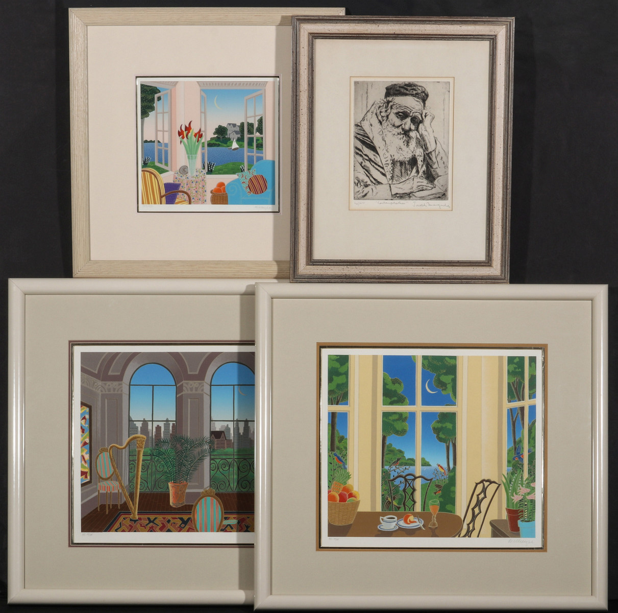 AN ESTATE COLLECTION OF PENCIL SIGNED PRINTS