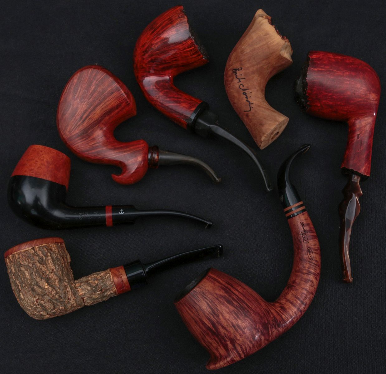 AN ESTATE COLLECTION SMOKING PIPES