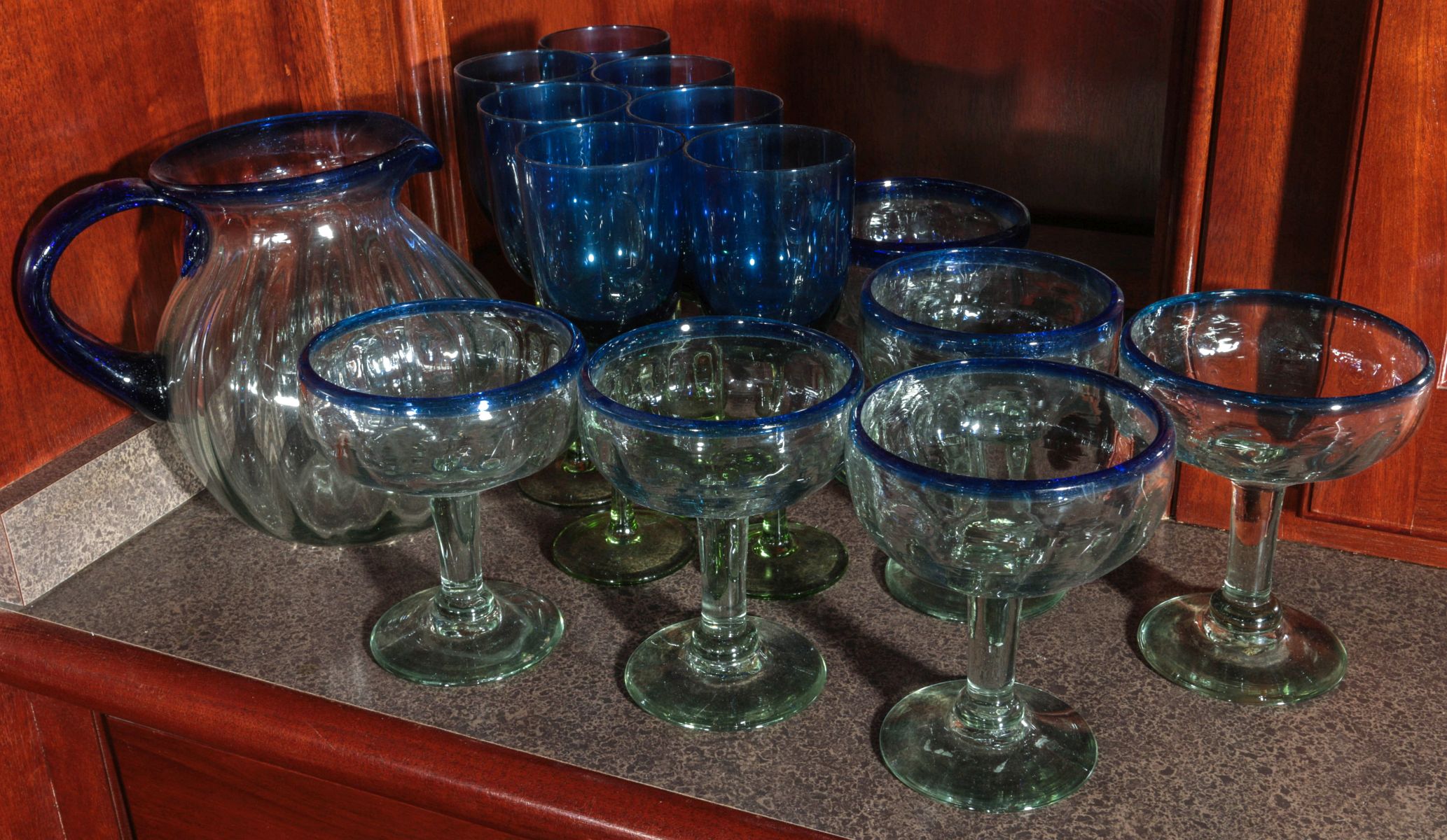 A LARGE LOT OF BARWARE