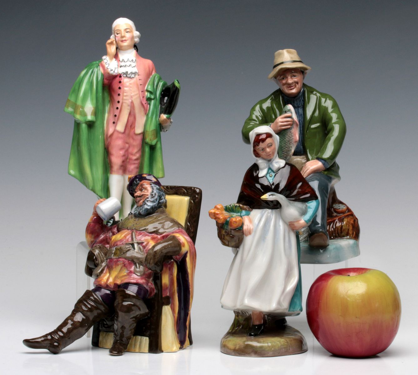EARLY AND OR UNUSUAL ROYAL DOULTON FIGURINES