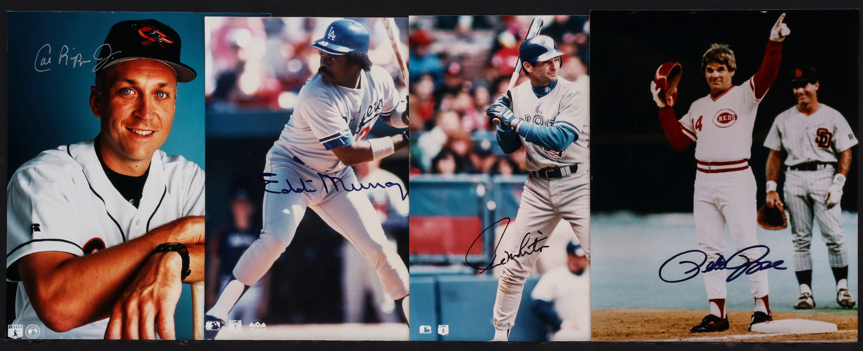 A COLLECTION OF BASEBALL PLAYER-SIGNED PHOTOGRAPHS