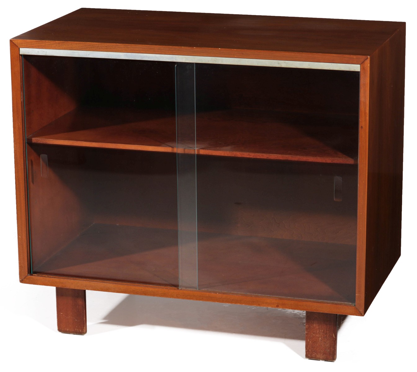 A GEORGE NELSON SIDE CABINET FOR HERMAN MILLER