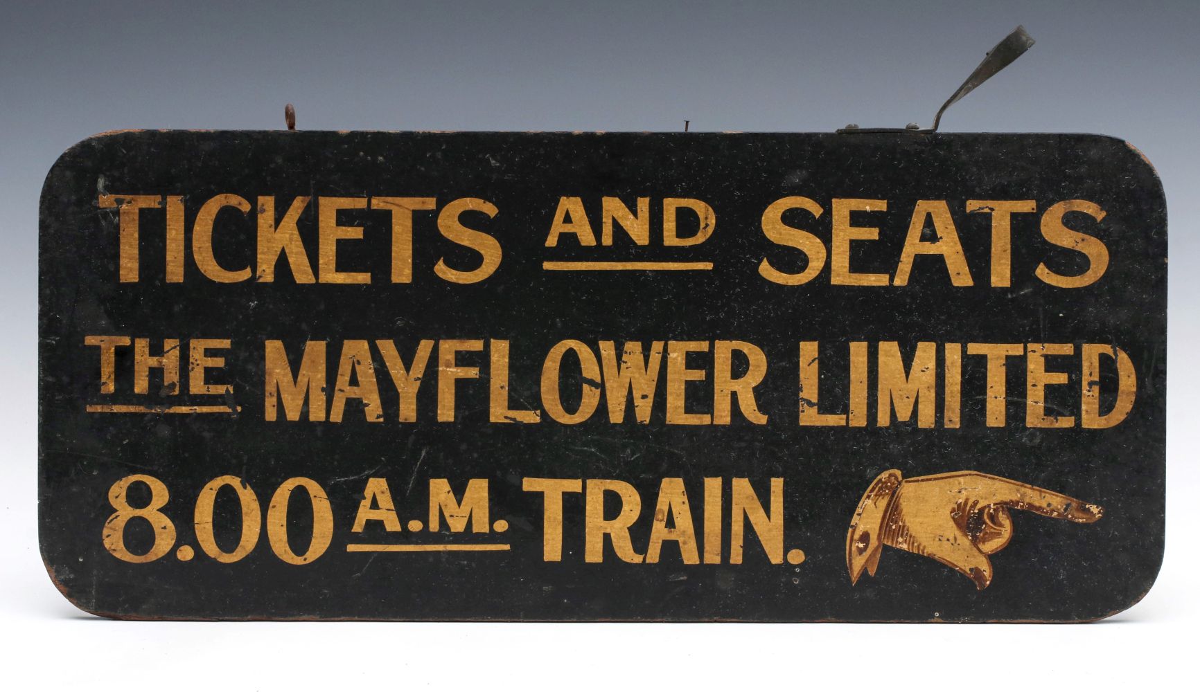 TICKETS AND SEATS THE MAYFLOWER LIMITED 8:00 AM TRAIN