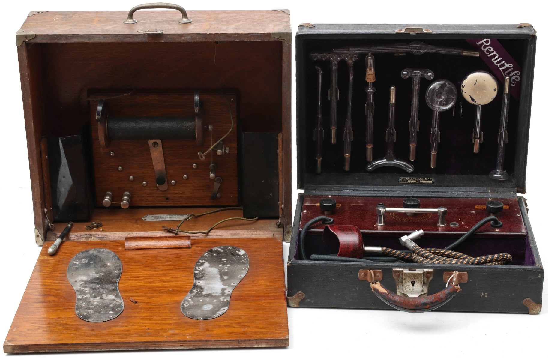 TWO ICONIC EARLY 20TH CENTURY QUACK MEDICAL DEVICES