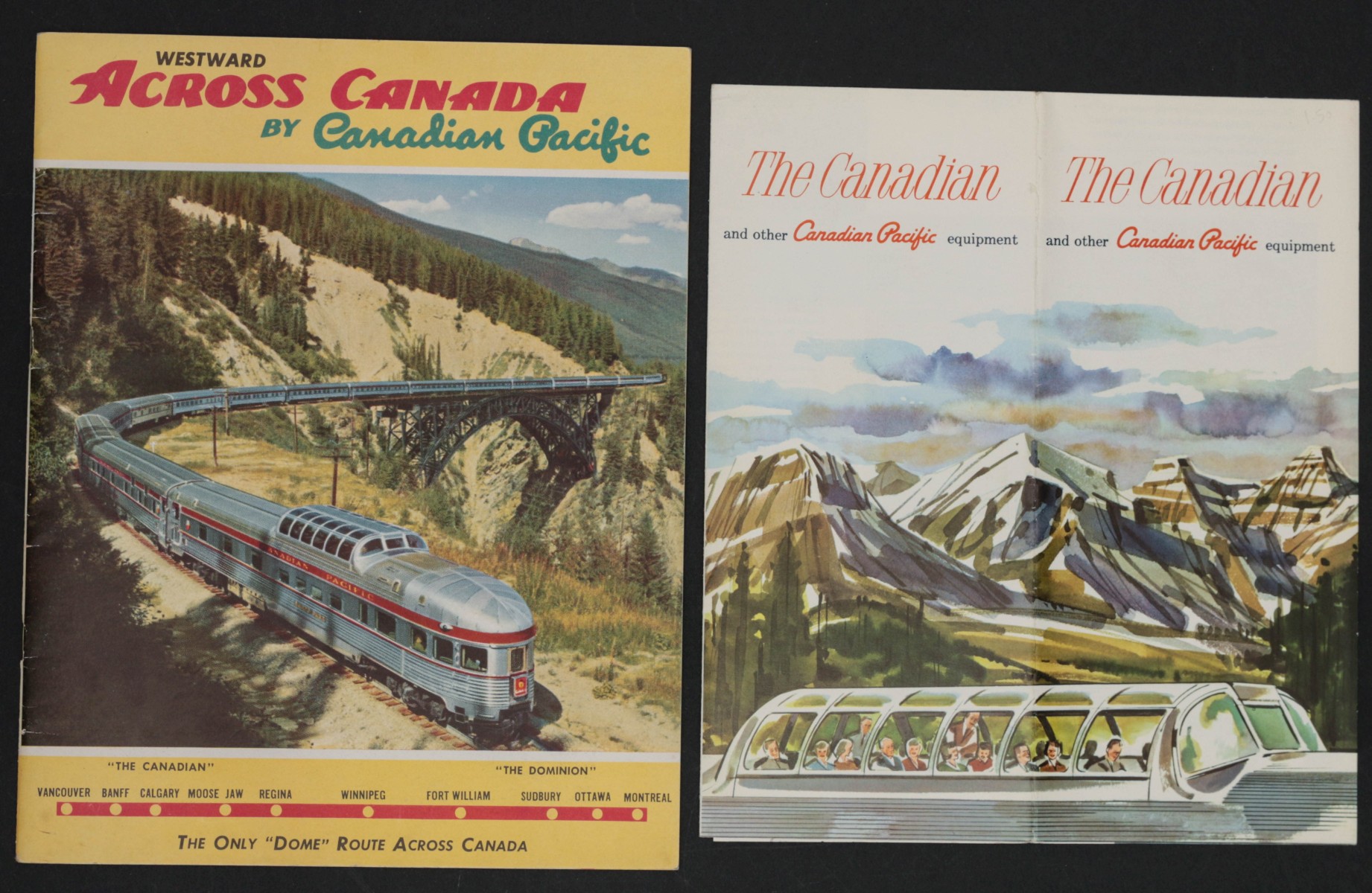A COLLECTION OF CANADIAN PACIFIC RR EPHEMERA