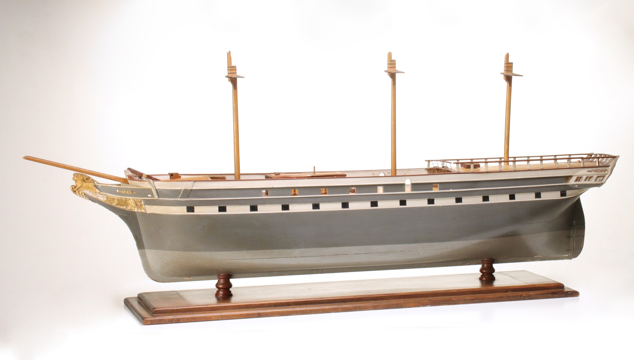 A NICE QUALITY 54-INCH SHIP MODEL NAMED VIMIERA