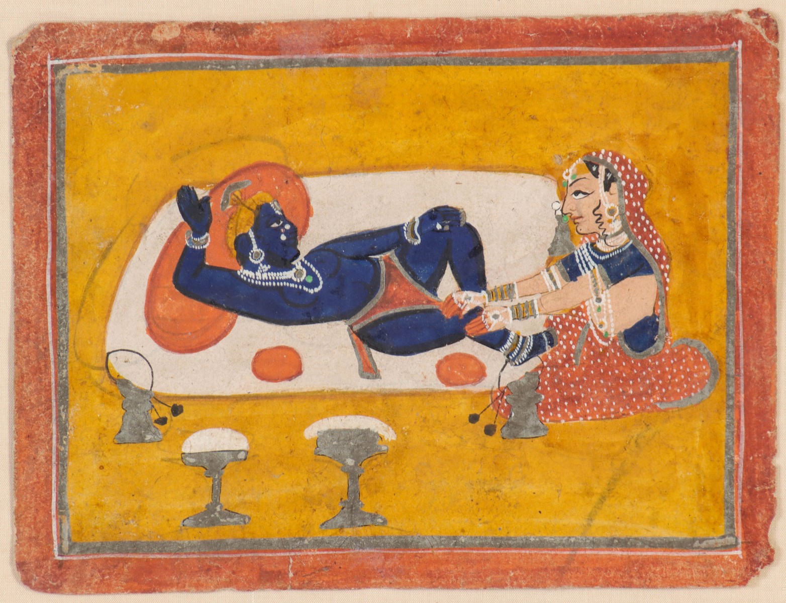 A 17TH OR 18TH CENTURY INDIAN MINIATURE PAINTING