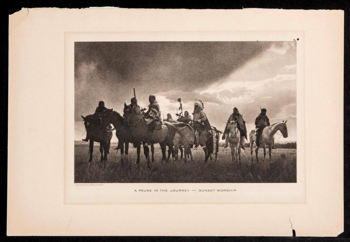 A GROUP OF WANNAMAKER NATIVE AMERICAN PHOTOGRAVURE