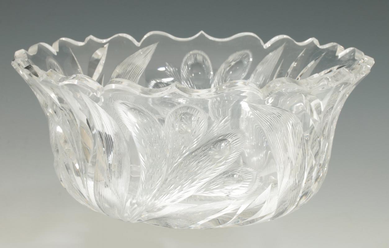 AN UNUSUAL 'SILSBEE' PATTERN ABP PAIRPOINT BOWL