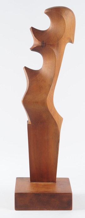 Abstract Sculpture Signed G. Carli, 1973