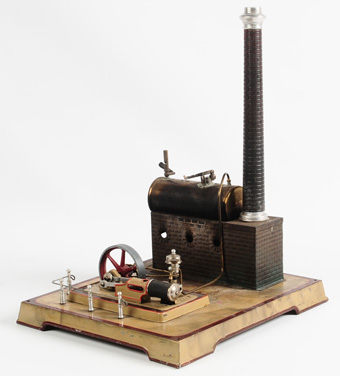 Live-Steam Toy Power Plant