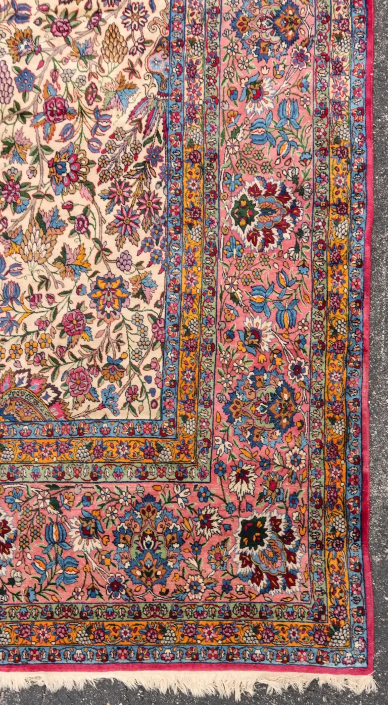 Palace Size Kerman Ravar Persian Carpet C.1910